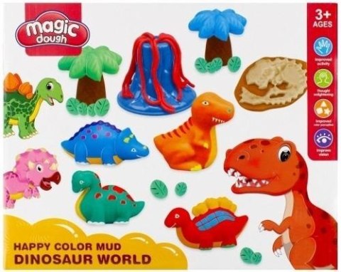 Masa plastyczna z akcesoriami Dino Masa plastyczna z akcesoriami Dino