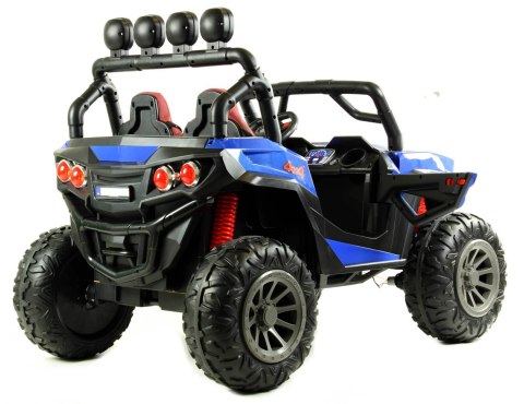 Auto na akumulator dla dzieci 4x4 skóra EVA pilot