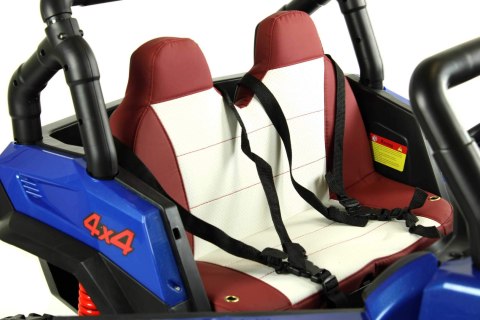 Auto na akumulator dla dzieci 4x4 skóra EVA pilot