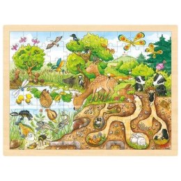 Drewniane puzzle 96 elem. Natura