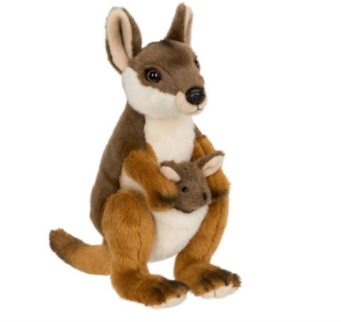 Kangur mama z dzieckiem 20cm WWF Kangur mama z dzieckiem 20cm WWF