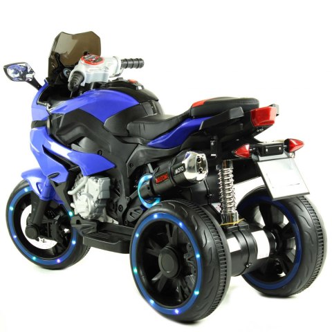 Motor na akumulator dla dzieci 2 x 45 SWIECACE KOŁA SKÓRA Motor na akumulator dla dzieci 2 x 45 SWIECACE KOŁA SKÓRA