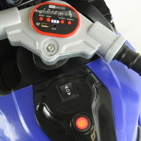 Motor na akumulator dla dzieci 2 x 45 SWIECACE KOŁA SKÓRA Motor na akumulator dla dzieci 2 x 45 SWIECACE KOŁA SKÓRA