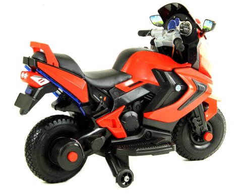 Motor na akumulator dla dzieci 2 x 45 pompowane koła skóra Motor na akumulator dla dzieci 2 x 45 pompowane koła skóra