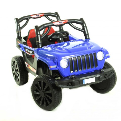 Auto na akumulator dla dzieci 4x4 skóra EVA pilot