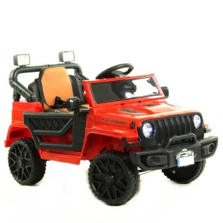 Auto na akumulator dla dzieci 4x4 skóra pilot