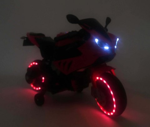 Motor na akumulator dla dzieci świecący MP3 LED Motor na akumulator dla dzieci świecący MP3 LED