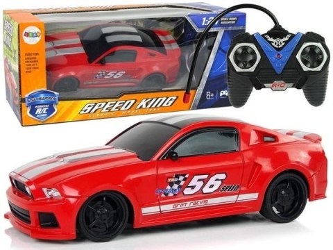 Auto sportowe 1:24 zdalnie sterowane czerwone Auto sportowe 1:24 zdalnie sterowane czerwone