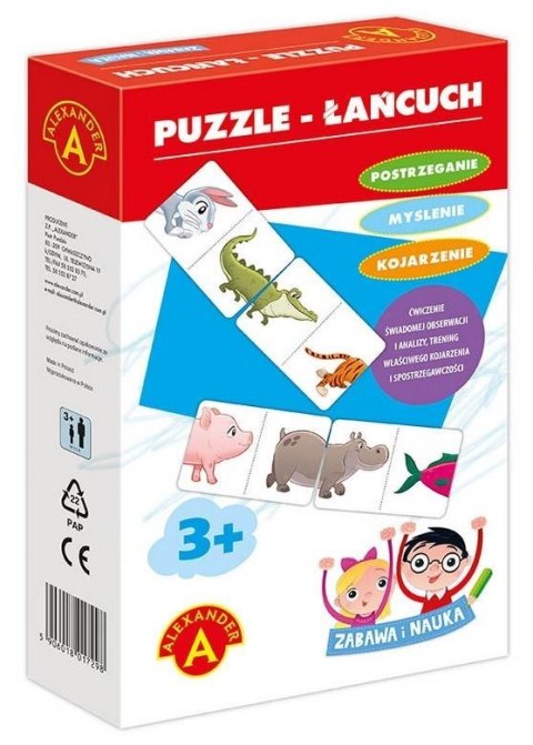 Zabawa i Nauka - Puzzle Łańcuch ALEX Zabawa i Nauka - Puzzle Łańcuch ALEX