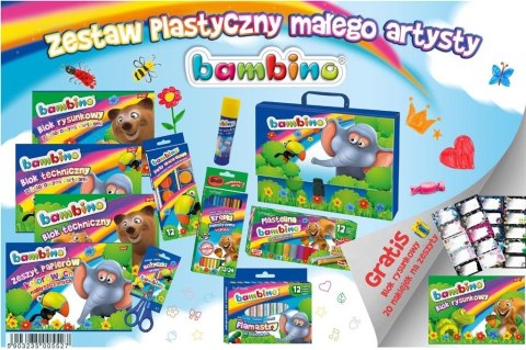 Zestaw plastyczny małego artysty BAMBINO