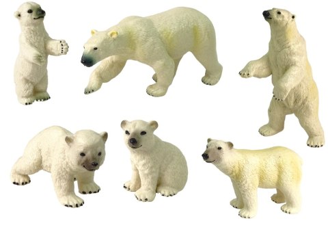 Duży Zestaw 12 Figurek Zwierzęta Polarne Figurka Pingwin Niedźwiedź Duży Zestaw 12 Figurek Zwierzęta Polarne Figurka Pingwin Niedźwiedź