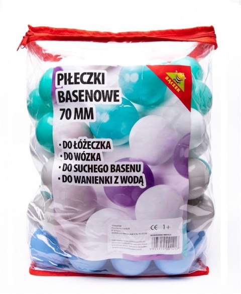 Piłki basenowe 7cm 70szt Piłki basenowe 7cm 70szt