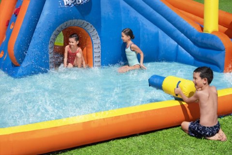 Wodny Park Rozrywki dla dzieci 5+ BESTWAY Zjeżdżalnia + Koszykówka + Tunel + Natrysk