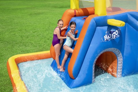 Wodny Park Rozrywki dla dzieci 5+ BESTWAY Zjeżdżalnia + Koszykówka + Tunel + Natrysk