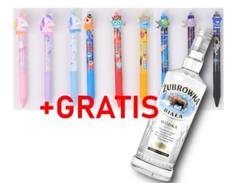 Długopis wymazywalny CELLO Fenix Funny Click a72 szt + CELLO Fenix Click Refill wkład a48 + gratis Długopis wymazywalny CELLO Fenix Funny Click a72 szt + CELLO Fenix Click Refill wkład a48 + gratis