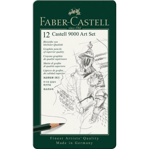 Ołówek Castell 9000 Art 12szt FABER CASTELL Ołówek Castell 9000 Art 12szt FABER CASTELL