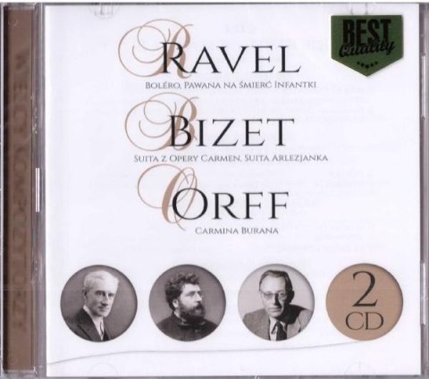 Wielcy kompozytorzy - Ravel, Bizet, Orff (2CD) Wielcy kompozytorzy - Ravel, Bizet, Orff (2CD)