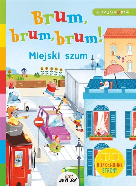 Brum, brum, brum! Miejski szum. Wyszukiwanka Brum, brum, brum! Miejski szum. Wyszukiwanka
