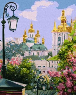 Malowanie po numerach - Złoty Domed Kijów..40x50cm