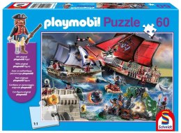 Puzzle 60 Playmobil Piraci + figurka G3