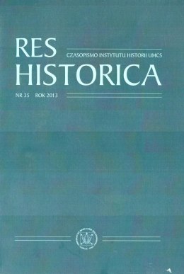 Res Historica T.35