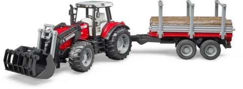 Traktor Massey Ferguson 7480 z ładowaczem czołowym Traktor Massey Ferguson 7480 z ładowaczem czołowym