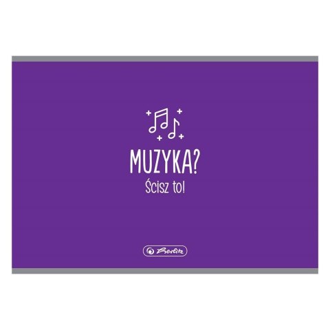 Zeszyt do nut A5/16K muzyka poprzeczny (10szt) Zeszyt do nut A5/16K muzyka poprzeczny (10szt)