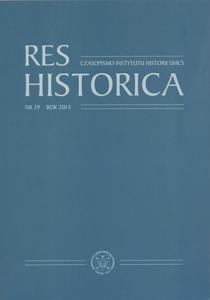 Res Historica T.39