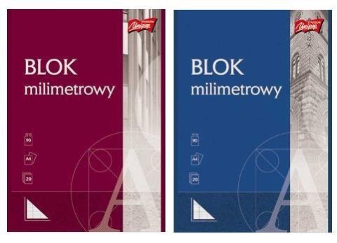 Blok milimetrowy A4/20K (10szt) Blok milimetrowy A4/20K (10szt)