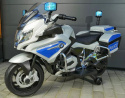 Pojazd Motor BMW Policja Motor Na Akumulator Bmw R1200 Policja Srebrny