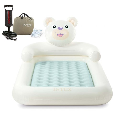 Materac dmuchany 178x114x71 cm z pompką tłokową INTEX 66814NP Materac dmuchany 178x114x71 cm z pompką tłokową INTEX 66814NP