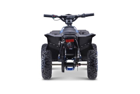 Quad HIPERFECT na akumulator Niebieski 35km/h + Silnik bezszczotkowy 1000W + Koła pompowane + Regulacja siedzenia Quad HIPERFECT na akumulator Niebieski 35km/h + Silnik bezszczotkowy 1000W + Koła pompowane + Regulacja siedzenia