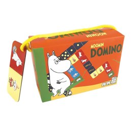 Domino dla Dzieci Gra Logiczna Kuferek Muminki