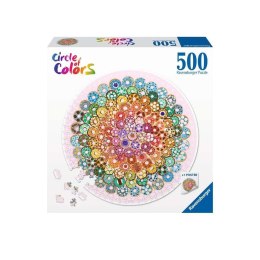 Puzzle 500 Paleta kolorów: donuty