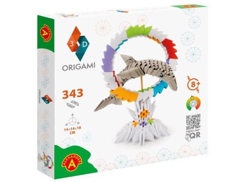 Alexander Zestaw kreatywny Origami 3D Delfin 2552 Alexander Zestaw kreatywny Origami 3D Delfin 2552