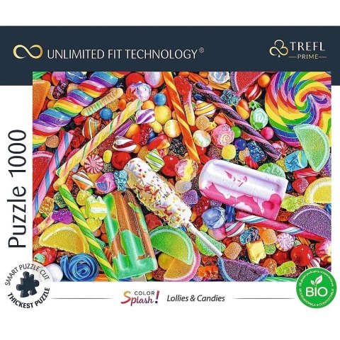 Puzzle 1000 Color Splash: Lollies & Candies TREFL Puzzle 1000 Color Splash: Lollies & Candies TREFL
