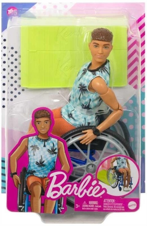 Barbie Fashionistas Ken na wózku inwalidzkim Barbie Fashionistas Ken na wózku inwalidzkim