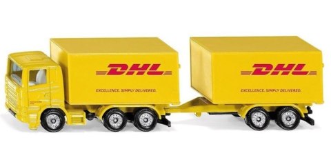 Siku 16 - Ciężarówka z przyczepą DHL TREFL Siku 16 - Ciężarówka z przyczepą DHL TREFL