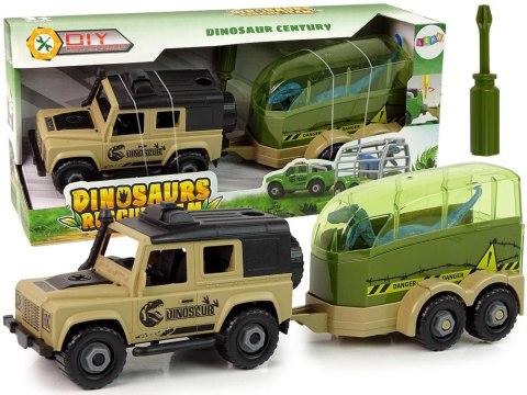Transporter do rozkręcania + Dinozaur Transporter do rozkręcania + Dinozaur