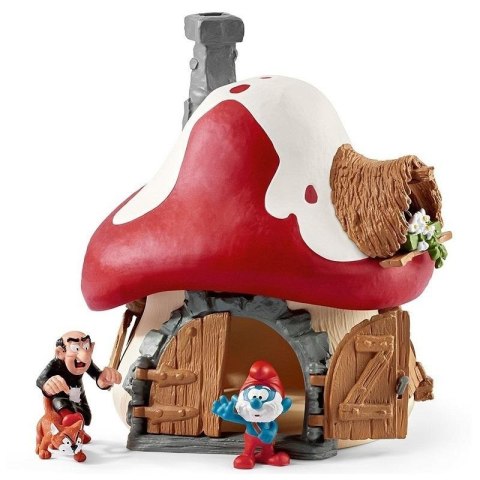 Domek Smerfów + 2 figurki Domek Smerfów + 2 figurki