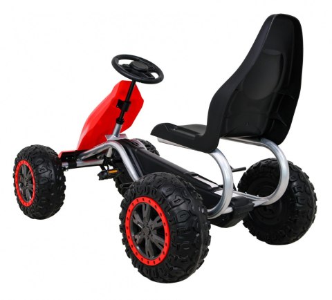 Duży Gokart STRONG Czerwony