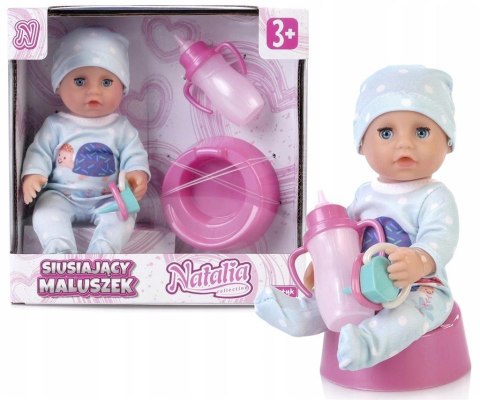 Lalka Natalia siusiający maluszek 17 cm Lalka Natalia siusiający maluszek 17 cm