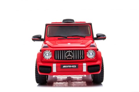 Mercedes AMG G63 dla dzieci Czerwony + Pilot