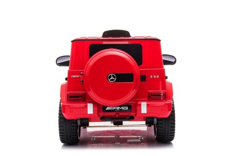 Mercedes AMG G63 dla dzieci Czerwony + Pilot