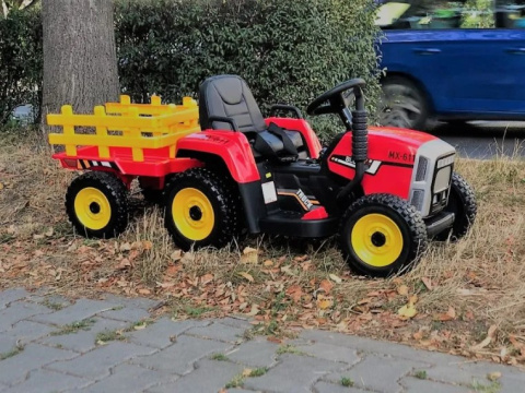 SUPER TRAKTOR BLOW - NA AKUMULATOR Z PRZYCZEPĄ, MIĘKKIE KOŁA, MIEKKIE SIEDZENIE, PILOT/XMX611 SUPER TRAKTOR BLOW - NA AKUMULATOR Z PRZYCZEPĄ, MIĘKKIE KOŁA, MIEKKIE SIEDZENIE, PILOT/XMX611