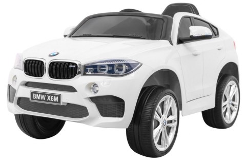 BMW X6M Elektryczne Autko dla dzieci Biały