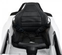 Autko Ford Mustang GT na akumulator dla dzieci Biały + Regulacja siedzenia + Audio LED + EVA + Wolny Start