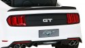 Autko Ford Mustang GT na akumulator dla dzieci Biały + Regulacja siedzenia + Audio LED + EVA + Wolny Start