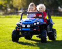 MEGA BUGGY 4X4 2x12V SPEED NEW DLA 2 DZIECI, MĘKKIE KOŁA, MIĘKKIE SIEDZENIA/S2588
