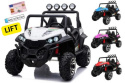 MEGA BUGGY 4X4 2x12V SPEED NEW DLA 2 DZIECI, MĘKKIE KOŁA, MIĘKKIE SIEDZENIA/S2588